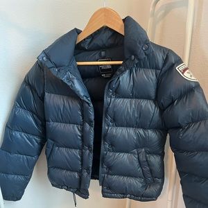 NorthFace puffer jacket waist length
